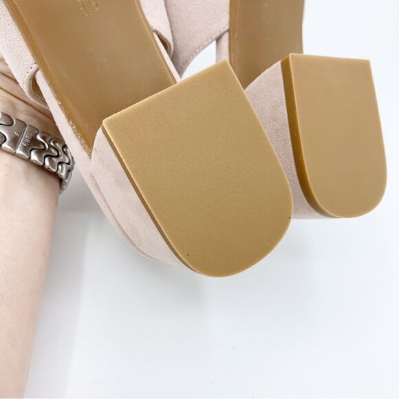 Gadea by Lodi Boston Nude Slingback Pump Suede Leather 39/9 - Picture 8 of 11
